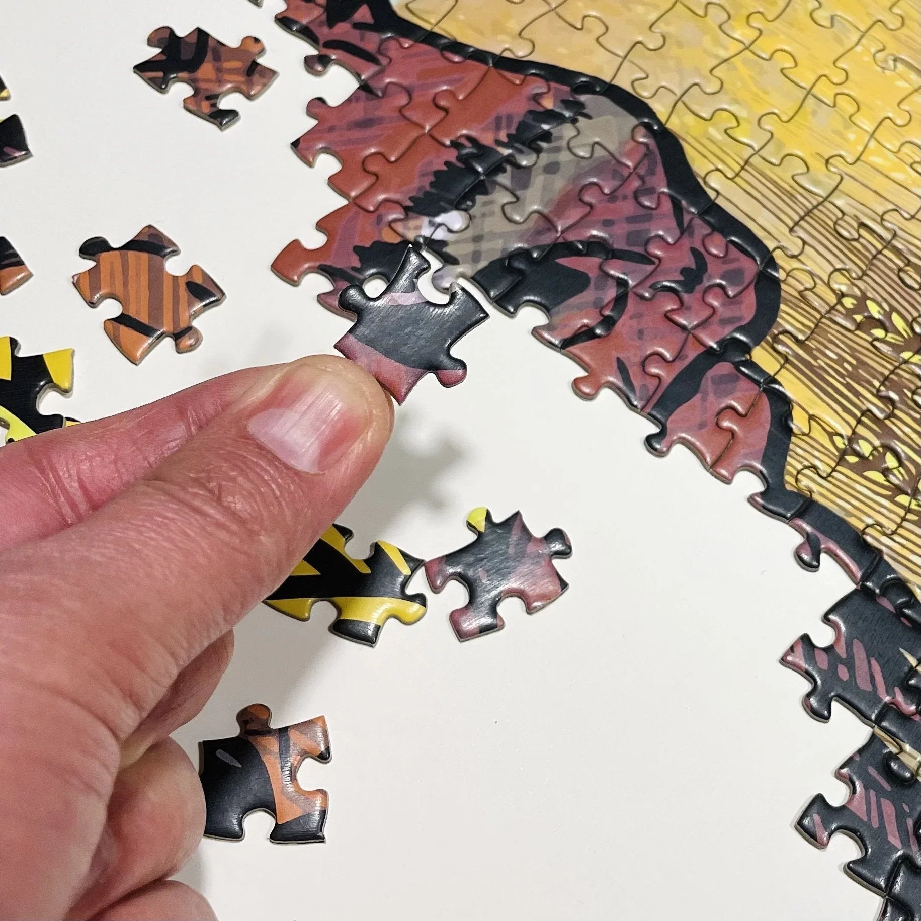 Illustrated Jigsaw Puzzles | Two Little Fruits — Original Art