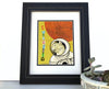 Astronaut Cat Art Print-Paper Prints-Two Little Fruits