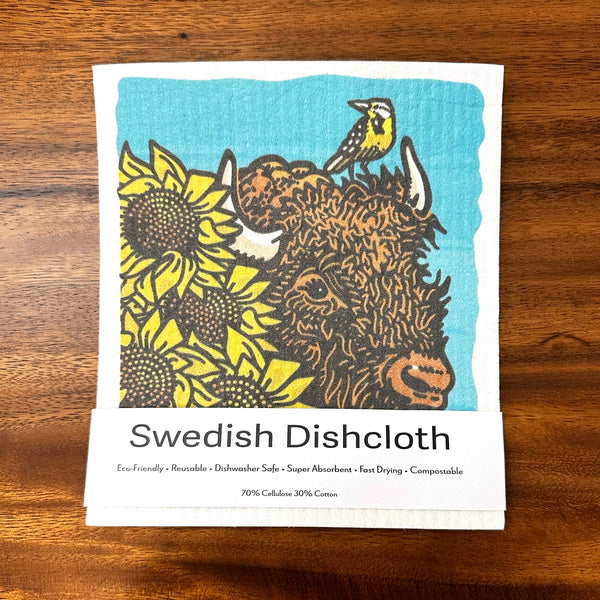 Buffalo Swedish Dishcloth - Two Little Fruits