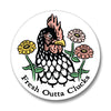Chicken Drink Coaster - Coasters - Two Little Fruits - Two Little Fruits