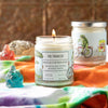 Concert Smells | Patchouli and Marijuana Cannabis Scented Candle Set, Soy Candles - Two Little Fruits
