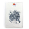 Crow and Owl Tea Towel - Two Little Fruits