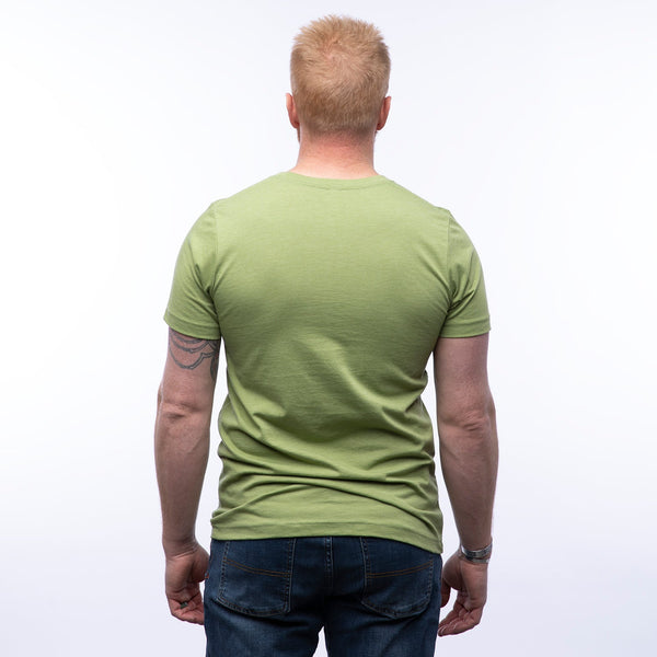 Frog on a Bike Tee - Heather Green - Two Little Fruits