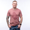 Knitting Marmot Graphic Tee - Mauve - Two Little Fruits