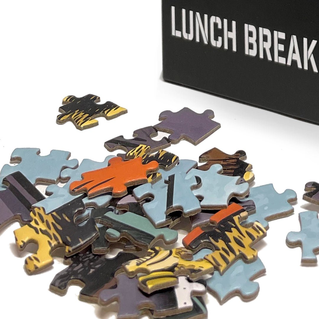 Lunch Break Giraffe 1000 Piece Jigsaw Puzzle - Two Little Fruits
