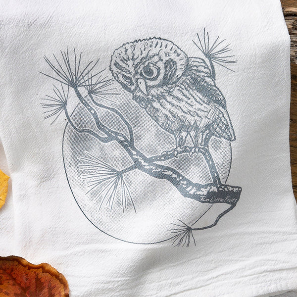 Owl Tea Towel - Tea Towels - Two Little Fruits - Two Little Fruits