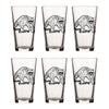 Raccoon Beer Glass - Pint Glass - Two Little Fruits - Two Little Fruits