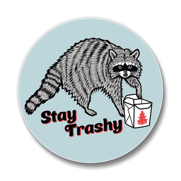 Raccoon Drink Coaster - Coasters - Two Little Fruits - Two Little Fruits