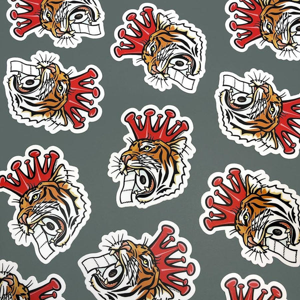 Tiger Sticker - Two Little Fruits