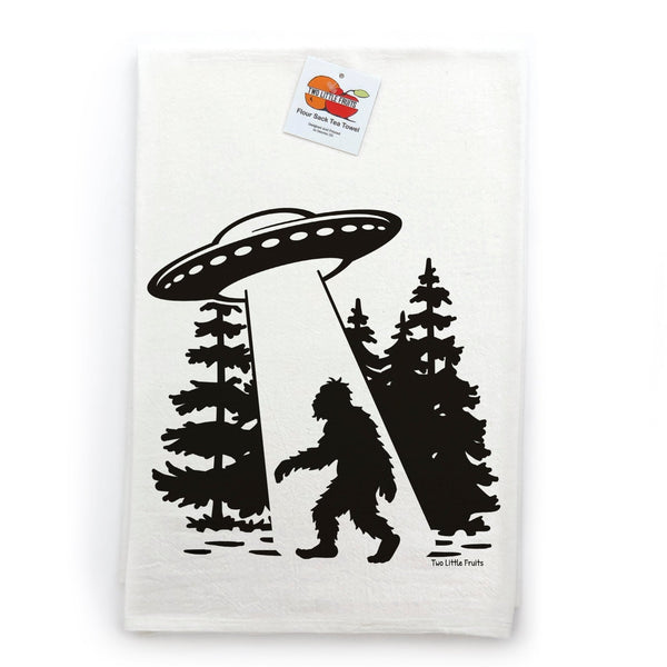 UFO Cotton Tea Towel - Tea Towels - Two Little Fruits - Two Little Fruits