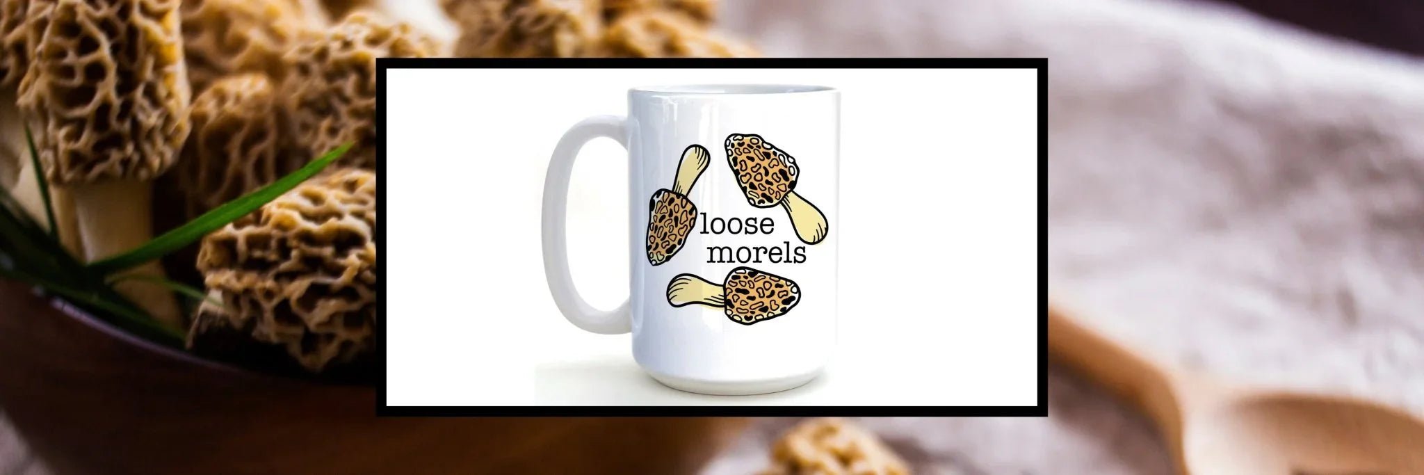 Explore the Unique Charm of Our Morel Mushroom Mug - Two Little Fruits