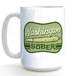 15 Oz Hand - Illustrated Ceramic Coffee Mug - Unique Art by Two Little Fruits, Dishwasher Safe - Mug - Two Little Fruits - Two Little Fruits