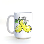 15 Oz Quirky Mug Gifts - Hand - Illustrated Yellow Squash Ceramic Coffee Cup for Everyday Joy - Mug - Two Little Fruits - Two Little Fruits
