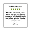 a sign that says customer review