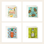 Swedish Dishcloth Set of 4 — Snarky Kitchen Gift Set bundle