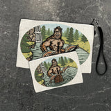 Adorable Sasquatch Zipper Pouch - Versatile Cosmetic Bag With Zipper for Travel & Organization - Zipper Pouches - Two Little Fruits - Two Little Fruits