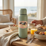 Pelican Vinyl Sticker — weatherproof hand-illustrated decal, lifestyle