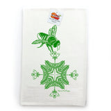 Bee Tea Towel - Unique Tea Towel Designs, Hand - Illustrated - Tea Towels - Two Little Fruits - Two Little Fruits
