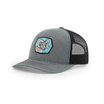Bighorn Ram Hat – Lightweight illustrated trucker hat by Two Little Fruits