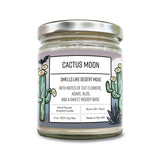 Cactus Moon Agave Scented Candle – with Fresh Cut Flowers & Aloe Notes - Soy Candles - Two Little Fruits - Two Little Fruits