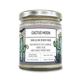 a jar of Cactus Moon scented candle.