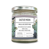 Cactus Moon hand-poured soy candle by Two Little Fruits