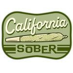 California Sober Sticker – 3" Waterproof Vinyl Decal for Laptops, Water Bottles & Gear - Sticker - Two Little Fruits - Two Little Fruits