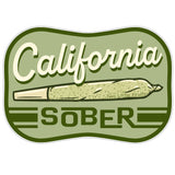 California Sober Sticker – 3" Waterproof Vinyl Decal for Laptops, Water Bottles & Gear - Sticker - Two Little Fruits - Two Little Fruits