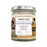 Whiskey Chick hand-poured soy candle by Two Little Fruits