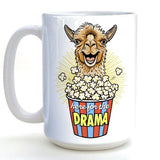 Drama Llama illustrated mug by Two Little Fruits