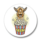 Drama Llama Colorful Drink Coasters – Fun 4" Ceramic Protectors for Your Table - Coasters - Two Little Fruits - Two Little Fruits