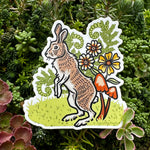 Charming Rabbit Laptop Sticker - Durable Vinyl Design, Perfect Size for Laptops & More - Sticker - Two Little Fruits - Two Little Fruits