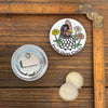 Chicken Bottle Opener with Strong Magnet - Durable 2.25" Round Design - Soft Matte Bottle Openers - Two Little Fruits - Two Little Fruits