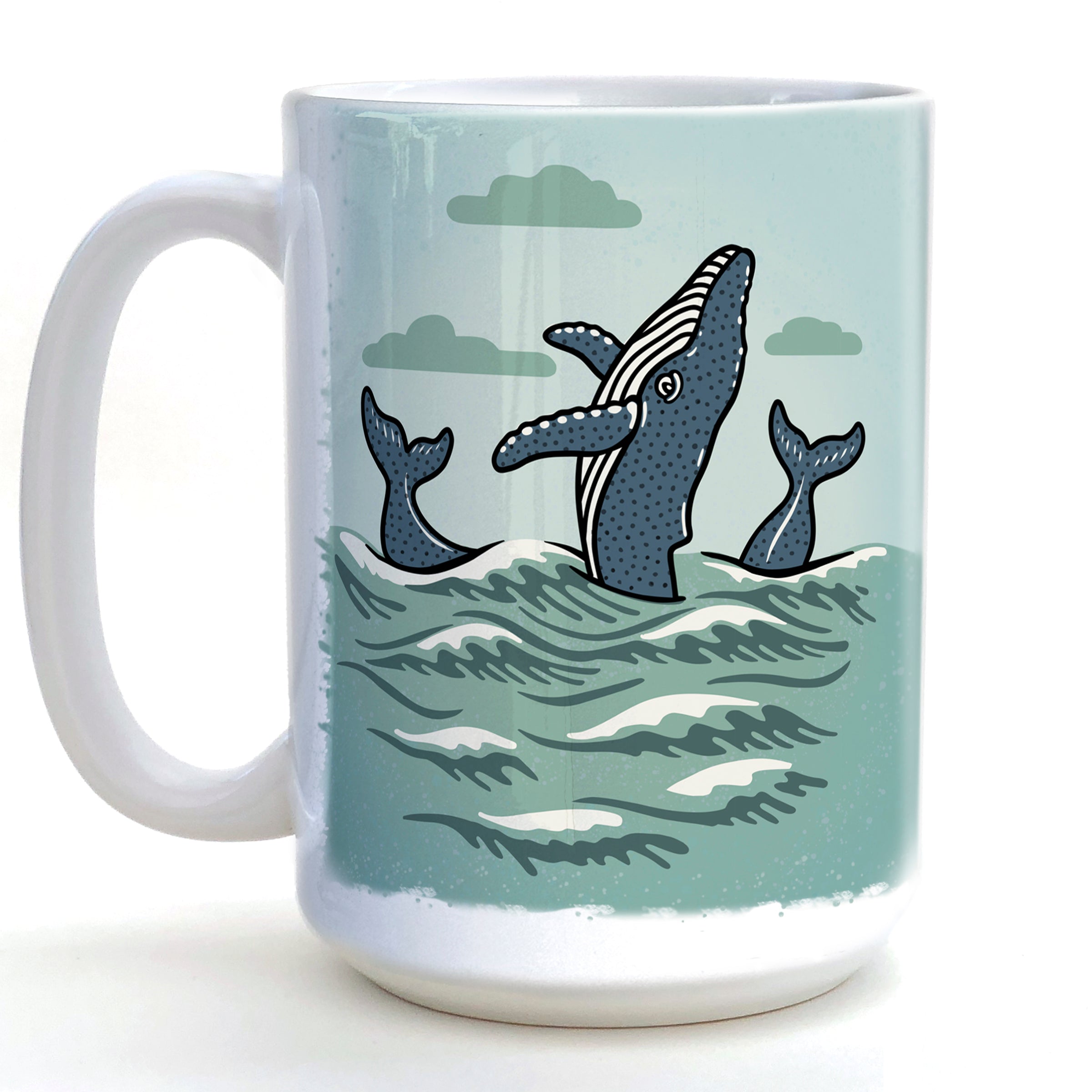 Humpback CMUG hand-illustrated by Two Little Fruits