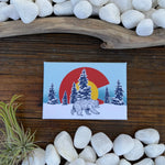 Colorado Bear illustrated fridge magnet by Two Little Fruits