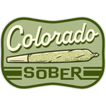 Colorado Vinyl Decal – 3" Waterproof Cannabis Sticker for Laptops, Water Bottles & More - Sticker - Two Little Fruits - Two Little Fruits