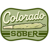 Colorado Vinyl Decal – 3" Waterproof Cannabis Sticker for Laptops, Water Bottles & More - Sticker - Two Little Fruits - Two Little Fruits