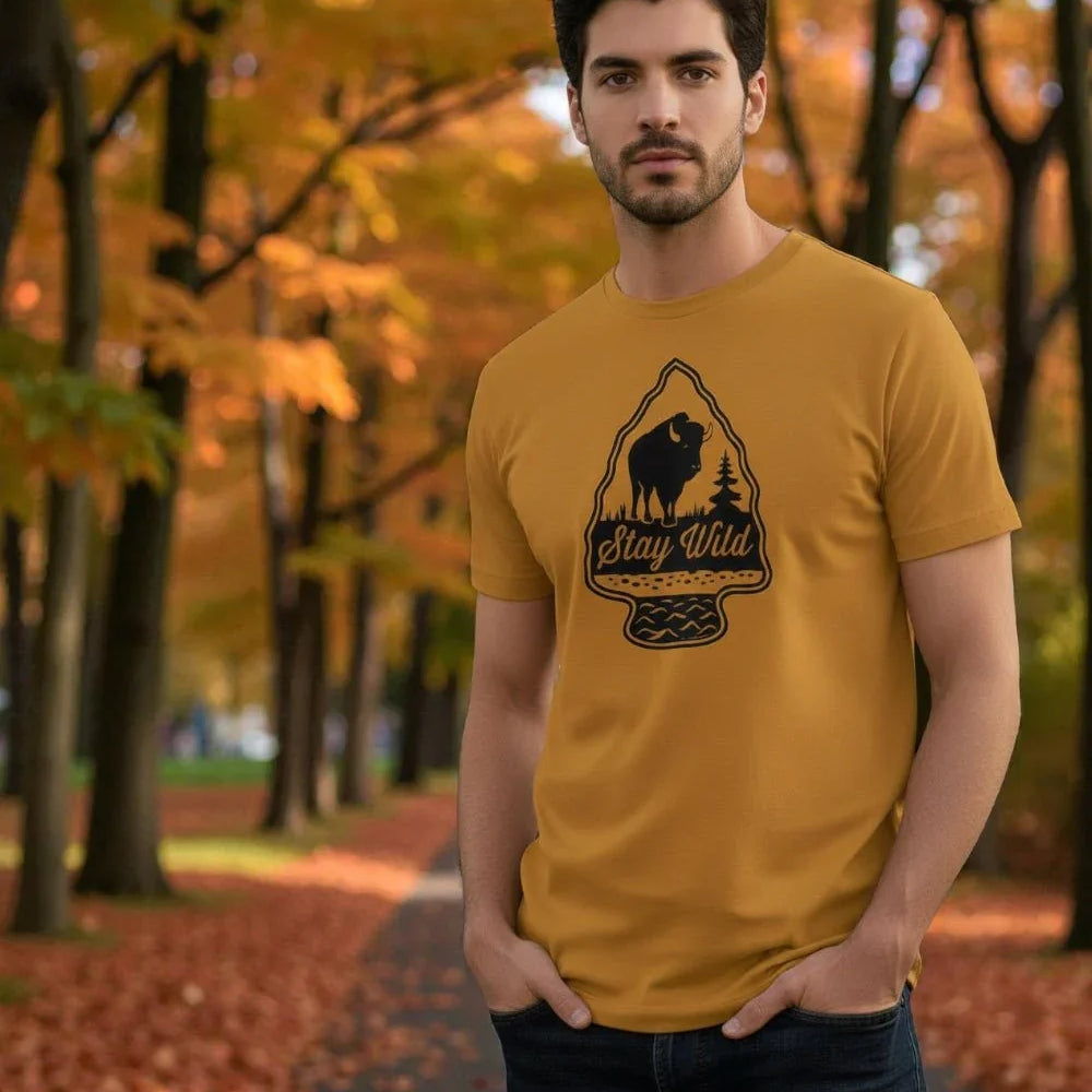 Cotton Poly Blend T-Shirt - Unisex Graphic Tee | Soft Cotton Shirt, Breathable Casual Wear