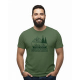 Always Take The Scenic Route illustrated t-shirt by Two Little Fruits