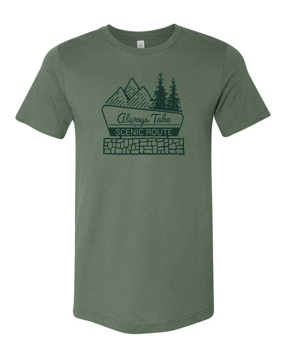 Cotton Poly T-Shirt | Durable Graphic Tee With Comfortable Unisex Fit & Side Seams - Tee Shirts - Two Little Fruits - Two Little Fruits