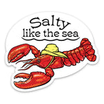 Lobster illustrated vinyl sticker by Two Little Fruits