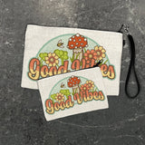 Cute Mushroom Small Travel Pouch - Versatile Zipper Bag for Cosmetics, Pencils & More - Zipper Pouches - Two Little Fruits - Two Little Fruits