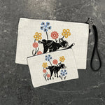 Zipper Pouch for illustrated zipper pouch by Two Little Fruits