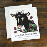 Farmhouse Swedish Dishcloth Set - 100% Biodegradable, Cute Goat, Pig, Cow & Chicken Prints - Eco - Friendly Kitchen Essentials - Swedish Dish Cloth - Two Little Fruits - Two Little Fruits