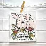 Farmhouse Swedish Dishcloth Set - 100Biodegradable, Cute Goat, Pig, Cow & Chicken Prints - Eco - Friendly Kitchen Essentials - Swedish Dish Cloth - Two Little Fruits - Two Little Fruits
