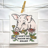 Farmhouse Swedish Dishcloth Set - 100Biodegradable, Cute Goat, Pig, Cow & Chicken Prints - Eco - Friendly Kitchen Essentials - Swedish Dish Cloth - Two Little Fruits - Two Little Fruits