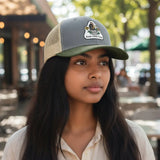 Funny Chicken Trucker Hat – Lightweight Breathable Mesh Cap With Hand - Drawn Patch Design - Trucker Hats - Two Little Fruits - Two Little Fruits