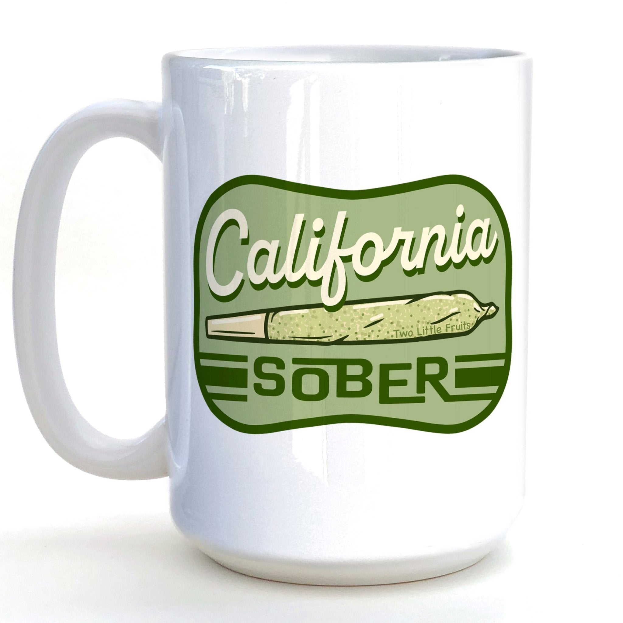 Funny Coffee Mugs For Adults - 15 Oz Hand - Illustrated Ceramic Mug by Two Little Fruits - Mug - Two Little Fruits - Two Little Fruits