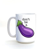 Funny Coffee Mugs - Hand - Illustrated 15 Oz Ceramic Mug with Unique Artwork by Two Little Fruits - Mug - Two Little Fruits - Two Little Fruits