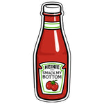 Funny Ketchup Sticker – 3 Inch Waterproof Vinyl Decal for Laptops, Water Bottles & More - Sticker - Two Little Fruits - Two Little Fruits